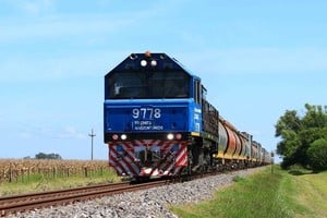 La red ferroviaria es clave para la salida de exportaciones hacia los puertos.