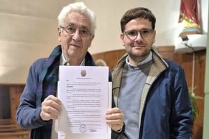 Franck declaró a Pallarols Huésped de Honor.