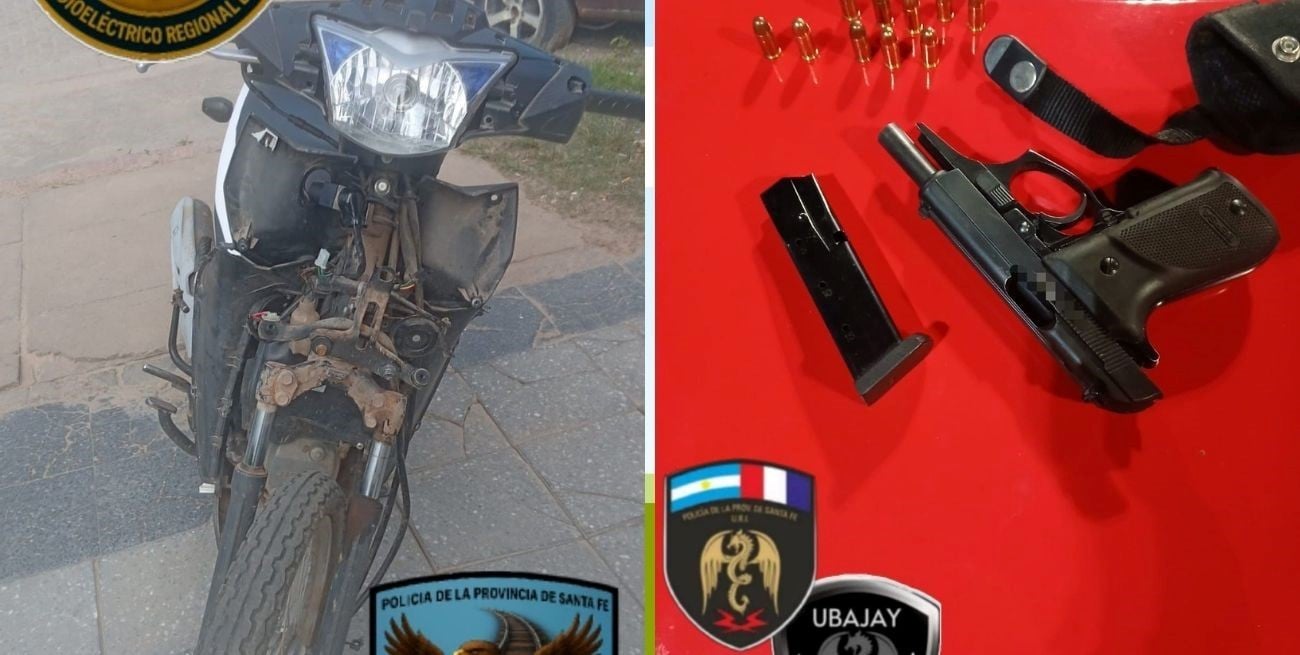 Operativos policiales con resultados positivos en Laguna Paiva y Colastiné Norte