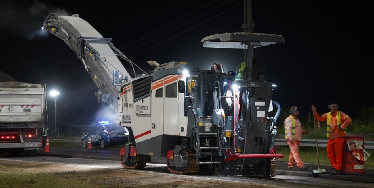 Habrá reducción de tránsito sobre Autopista en la salida de la ciudad de Santa Fe por obras