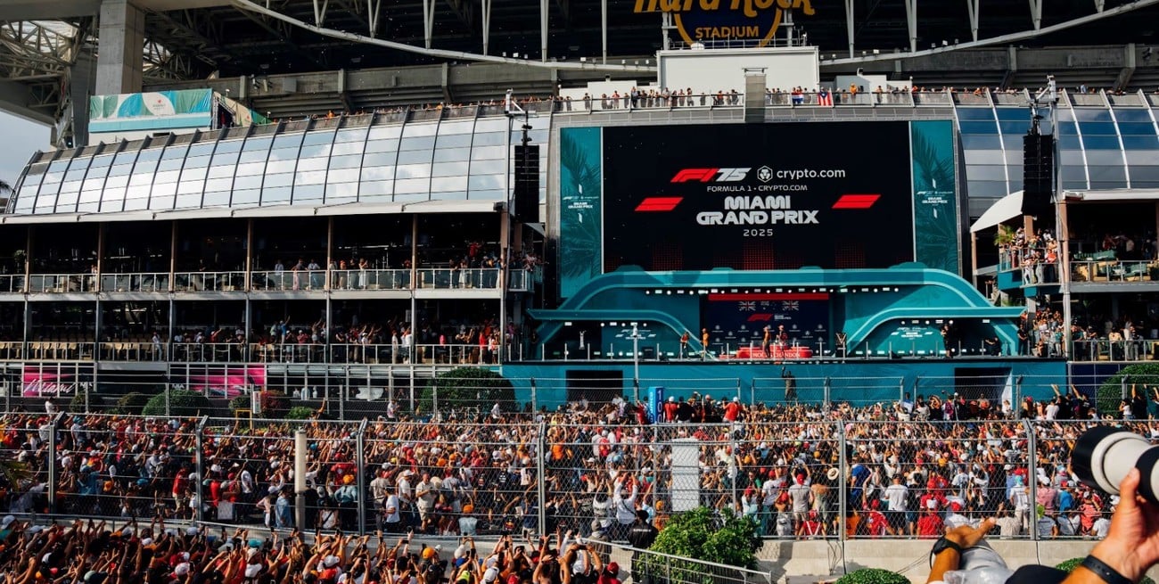Miami corre contra el reloj: del rugido de la F1 al césped del Mundial
