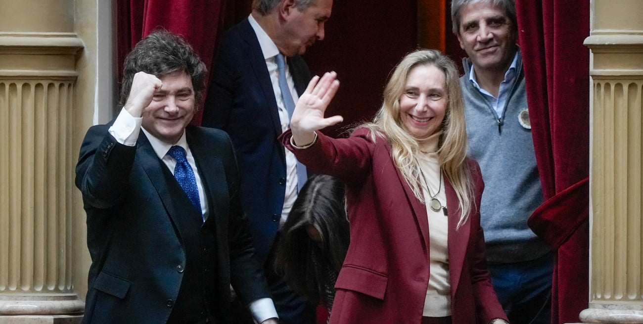 Los Milei dan por agotado el tema Adorni y se embarcan de lleno en la reforma electoral
