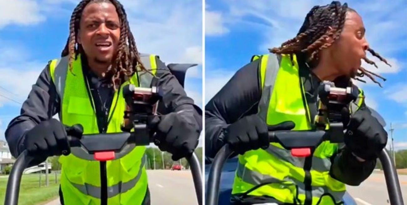 Impactante video: un streamer transmitía en vivo una caminata solidaria y fue atropellado