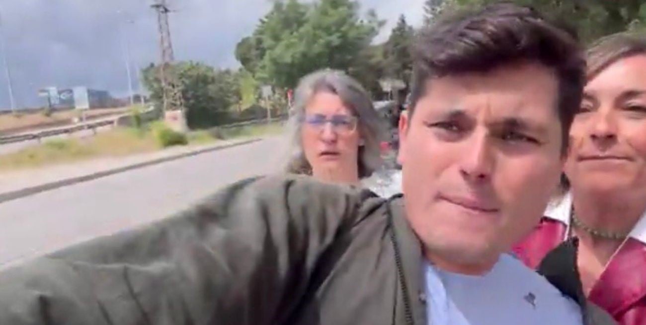 España: el cruce entre un periodista y Begoña Gómez terminó con gritos, forcejeos y denuncia
