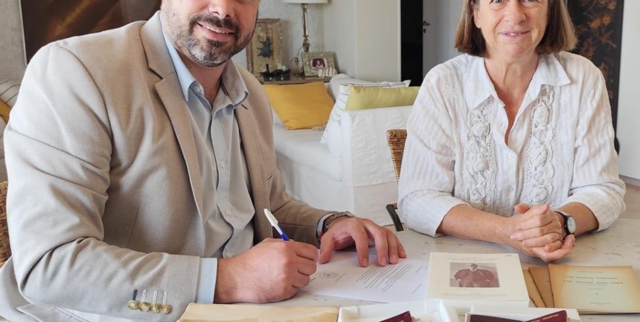 Ramona: avanza la recuperación de documentos históricos del fundador Ernesto Tornquist