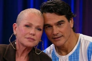 Hernán Drago y Xuxa.
