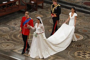La pareja real contrajo matrimonio en la Abadía de Westminster en Londres en 2011.