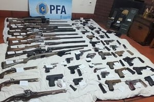 Desbaratan red internacional de tráfico de armas. Foto: Gentileza