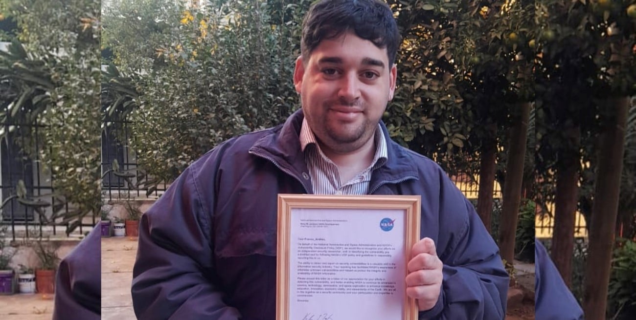 Un santafesino detectó una falla en la NASA y fue reconocido oficialmente
