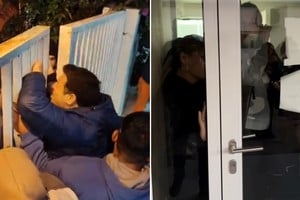 Capturas de los incidentes de este jueves por la mañana.
