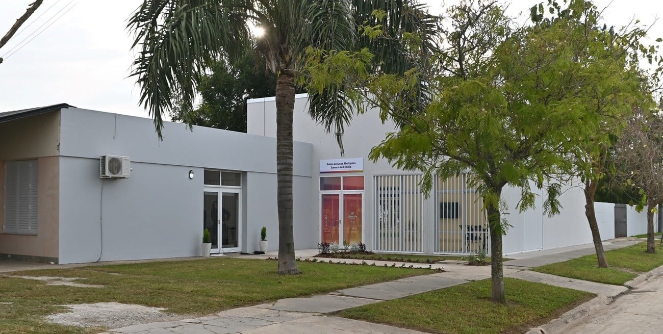 Felicia: inauguran el SUM del SAMCo y concretan una obra largamente esperada