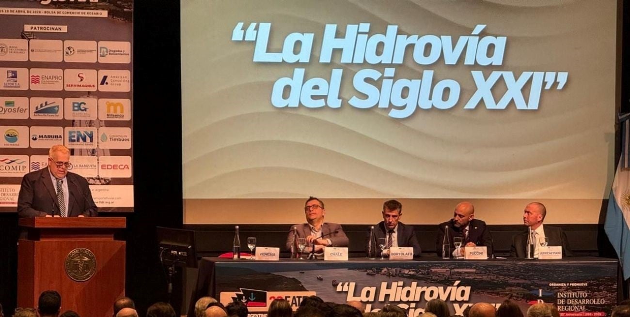 Respaldo nacional al rol de Santa Fe en el futuro de la Hidrovía