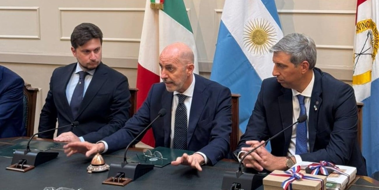 El embajador italiano dice que la Argentina está “ante una autopista” para su desarrollo 

