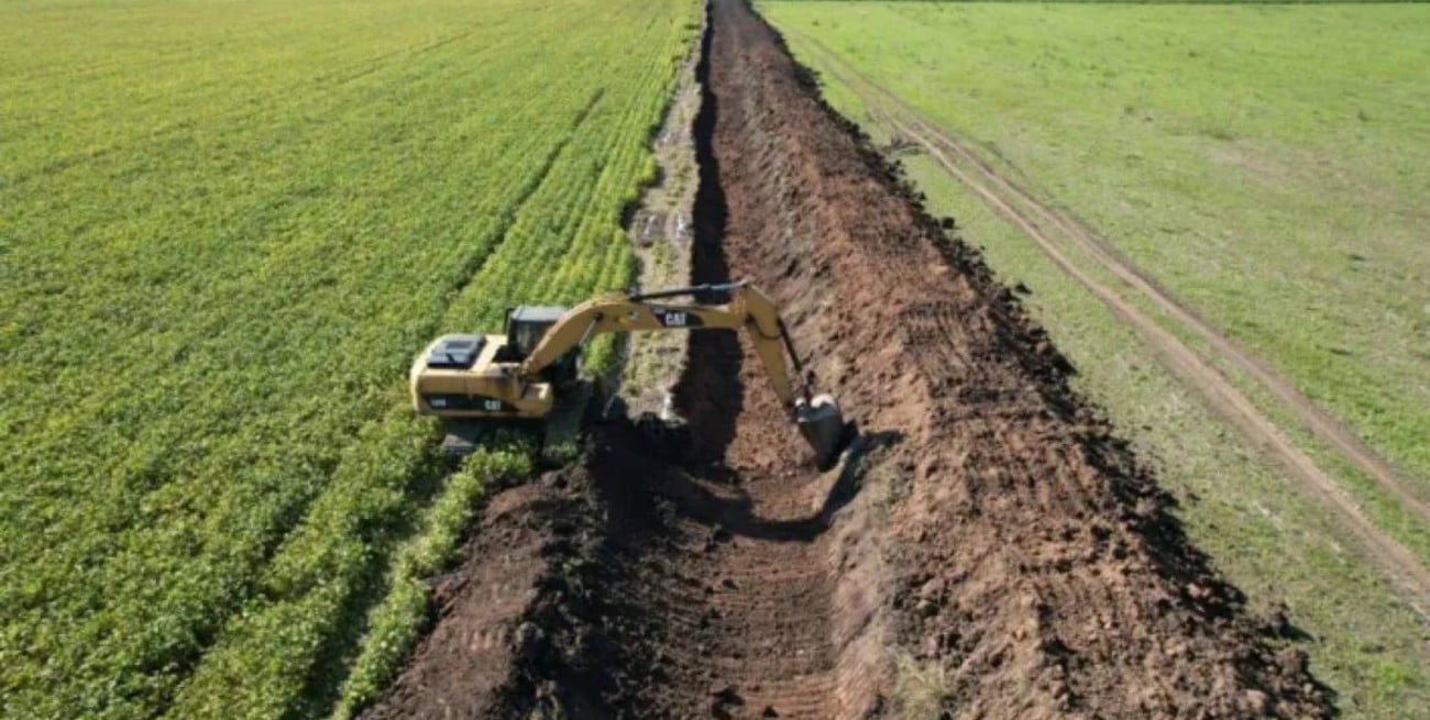 Avellaneda avanza con una obra clave para mitigar anegamientos históricos