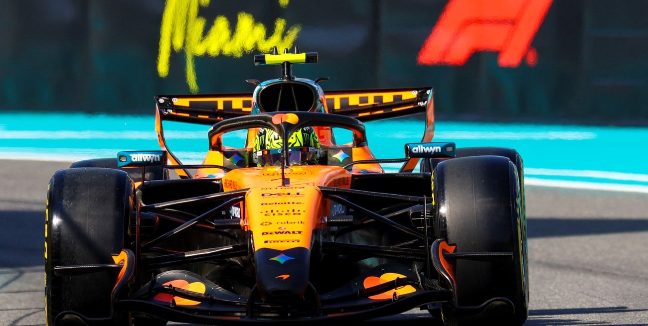 Norris vuela en Miami: dominio absoluto en la Sprint Qualifying