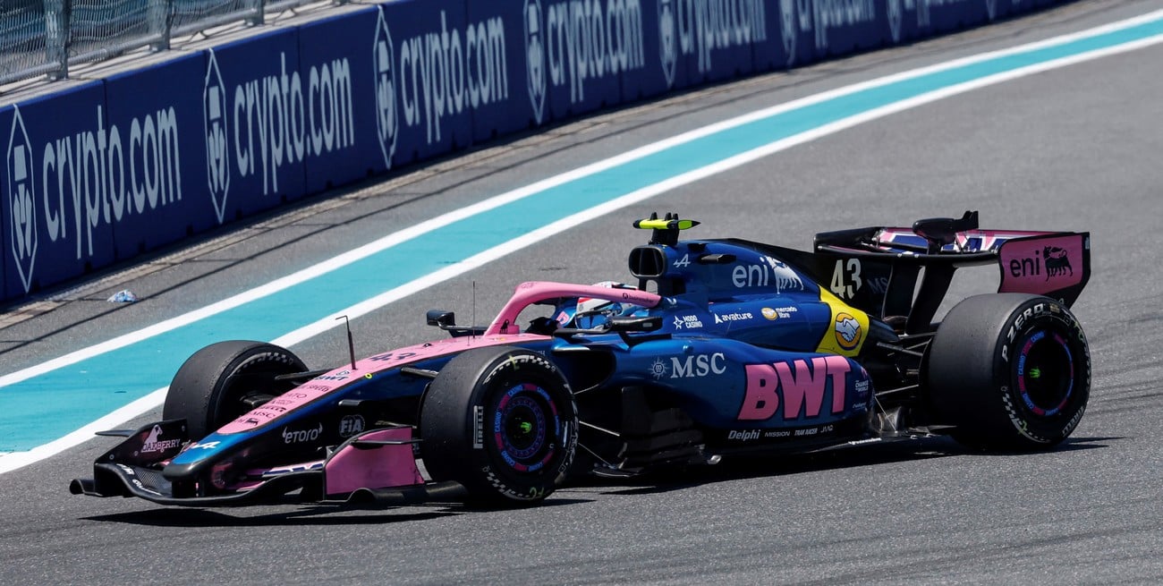 Gran clasificación de Colapinto: se metió en la Q3 y largará 8° la carrera Sprint