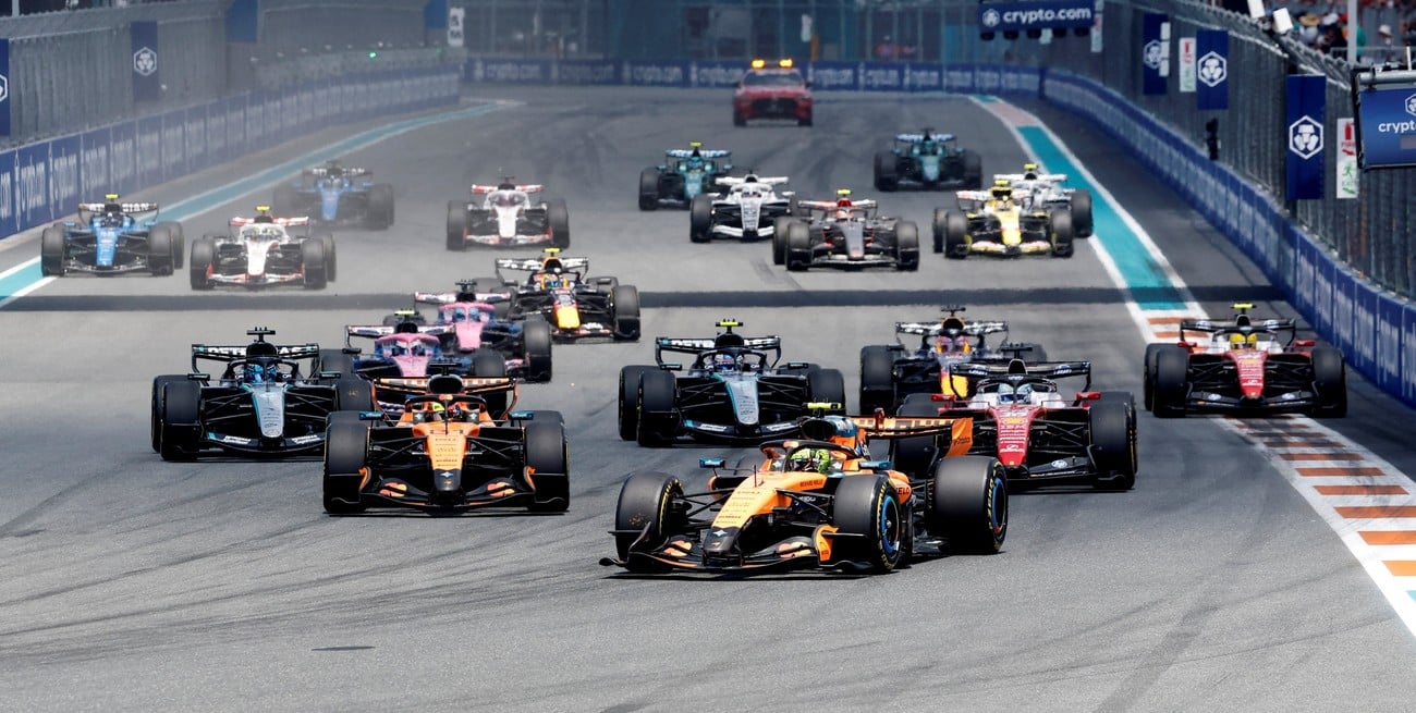 Colapinto terminó décimo en el sprint del GP de Miami