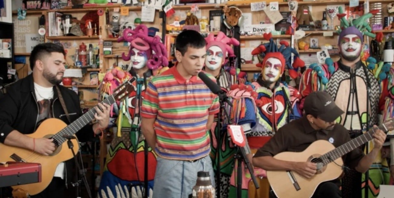 Milo J: lanzó su Tiny Desk con NPR, con un santafesino en el escenario