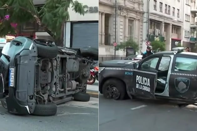 El siniestro ocurrió esta mañana en pleno centro porteño.