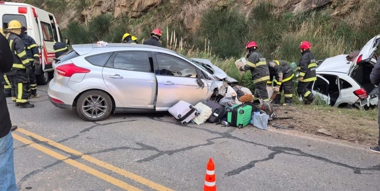 Choque en Tornquist: cuatro muertos y tres heridos en la ruta provincial 76