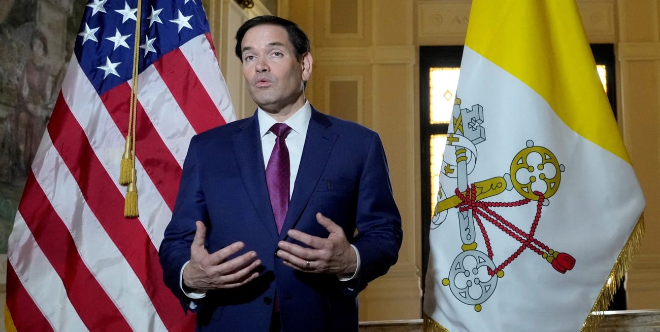 Estados Unidos busca bajar el conflicto con el Vaticano: Rubio se reunirá con el papa León XIV