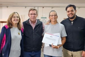 San Justo: entregan fondos a escuelas y avanzan obras de infraestructura educativa