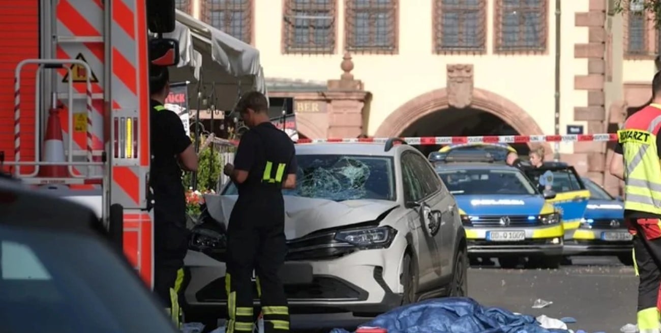 Atropellamiento masivo en Alemania dejó dos muertos y varios heridos