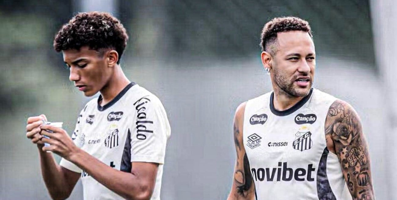 Escándalo en Santos: el hijo de Robinho acusó a Neymar y analiza romper su contrato
