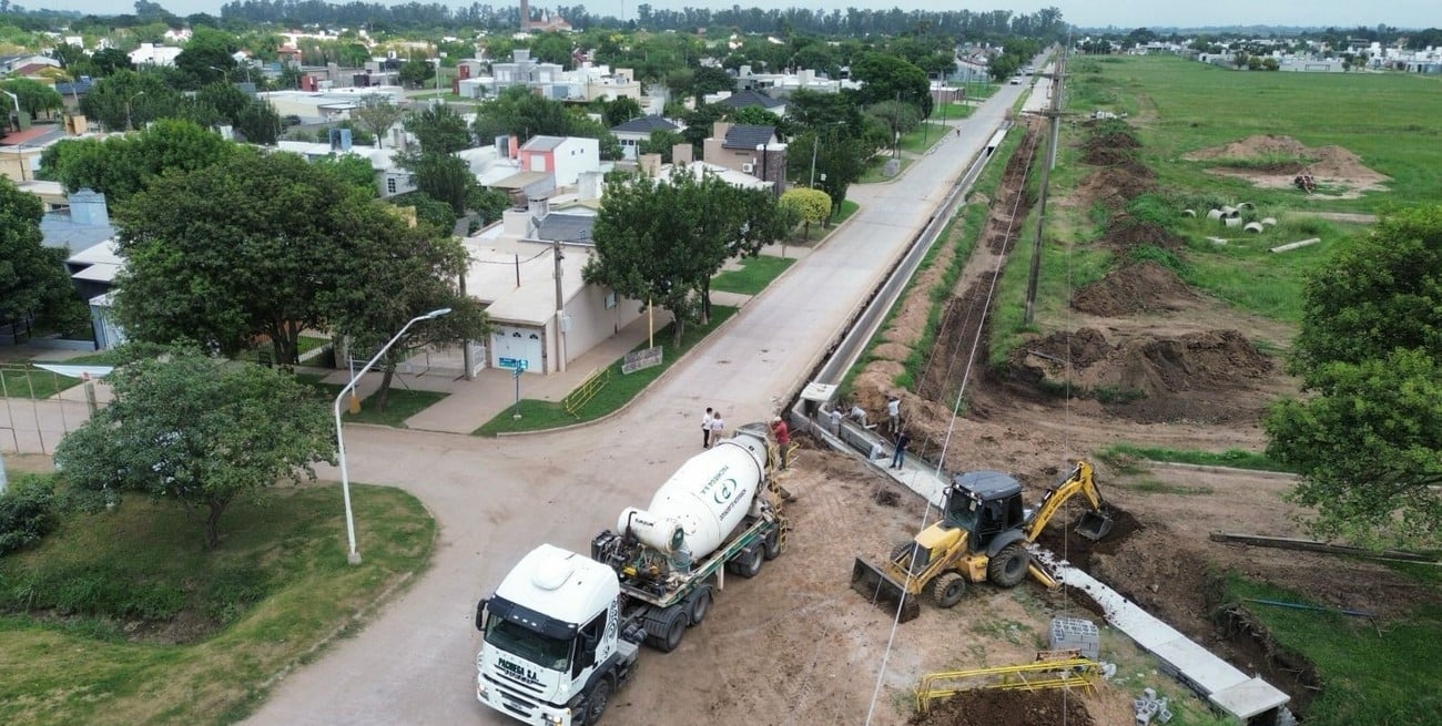 Suardi: avanza la finalización del Boulevard Santiago del Estero