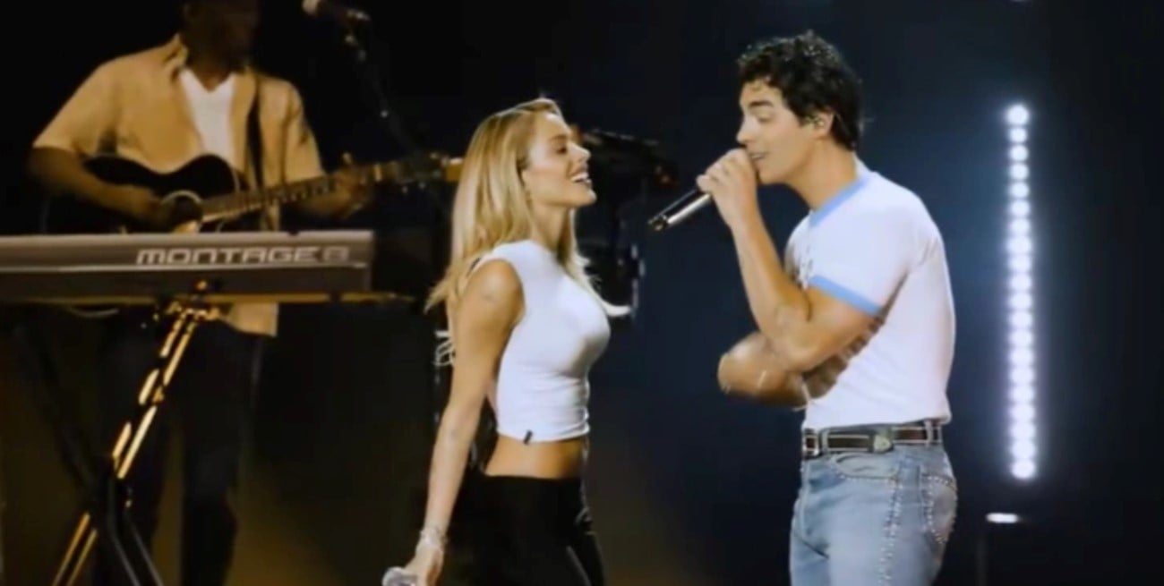 Tini Stoessel sorprendió en el show de Jonas Brothers en Buenos Aires