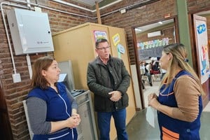 Educación y obras: seguimiento de inversiones en escuelas del departamento San Justo