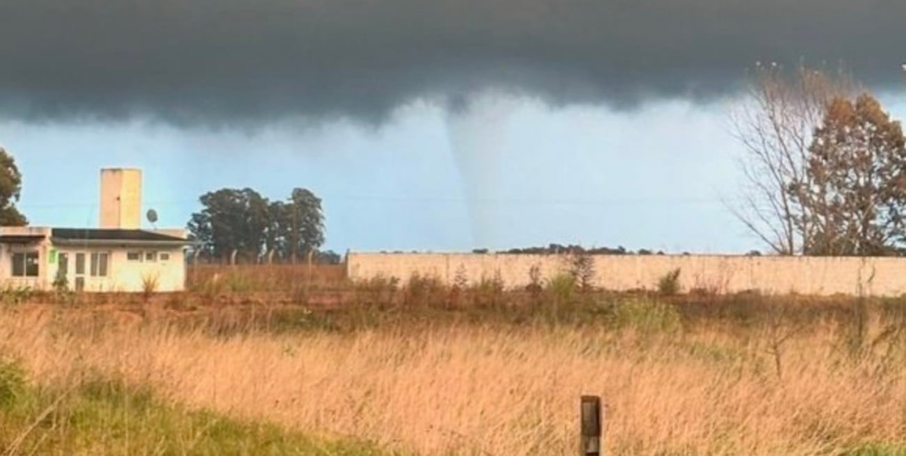 Supercelda: imágenes virales de la tormenta en AMBA