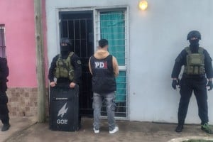 Allanamientos y detenidos por hechos de violencia en Santa Fe. Foto: Gentileza