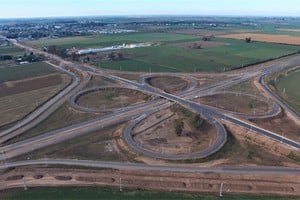 Imagen aérea de la Ruta Nacional 34. Crédito: Archivo El Litoral
