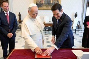 Estados Unidos y el Vaticano ratificaron su compromiso común por la paz. Credito: REUTERS