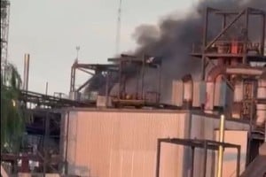 La magnitud del siniestro obligó a desplegar un amplio operativo de emergencia