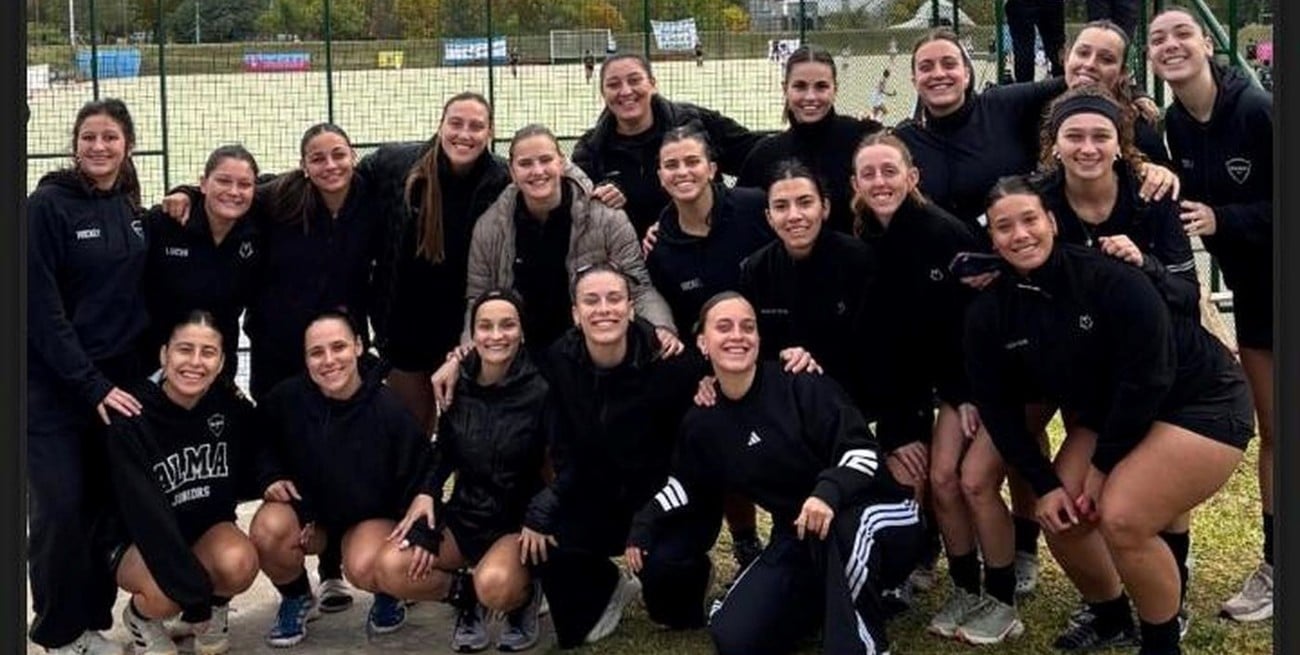 
Las chicas de Alma en lo más alto