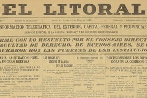 Edición del 10 de mayo de 1926 (recorte).