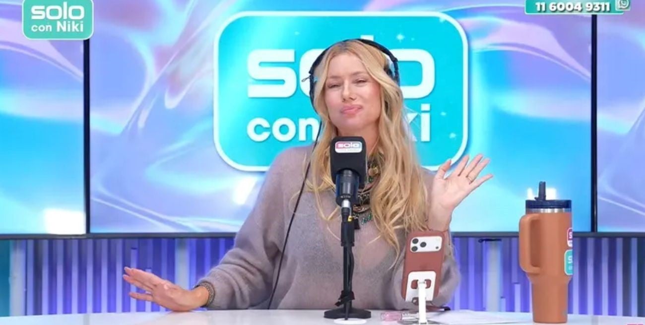 Nicole Neumann se emocionó al recordar su pasado como cantante