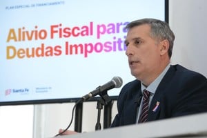 Pablo Olivares, ministro de Economía. Crédito: Gobierno de Santa Fe