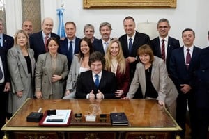 Imagen ilustrativa. El Gabinete se sostiene bajo el discurso del presidente de la Nación.