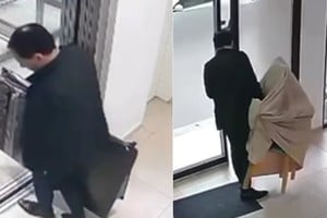 El hombre se habría llevado varios objetos de valor.