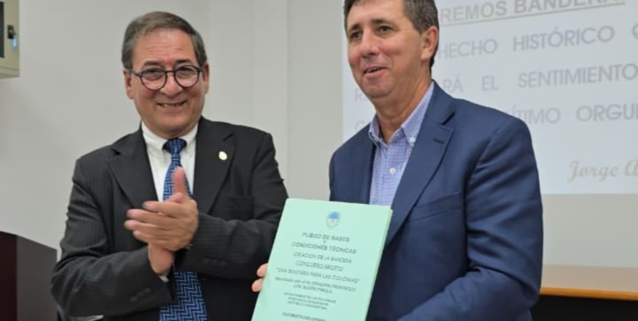 Las Colonias busca su bandera: Pirola lanzó un concurso para crear el símbolo del departamento