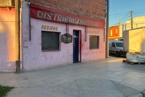 Violento asalto distribuidora en Castelli y pasaje Paraná. Foto: Gentileza
