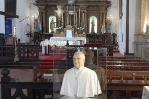 El busto será instalado en las galerías del convento.
