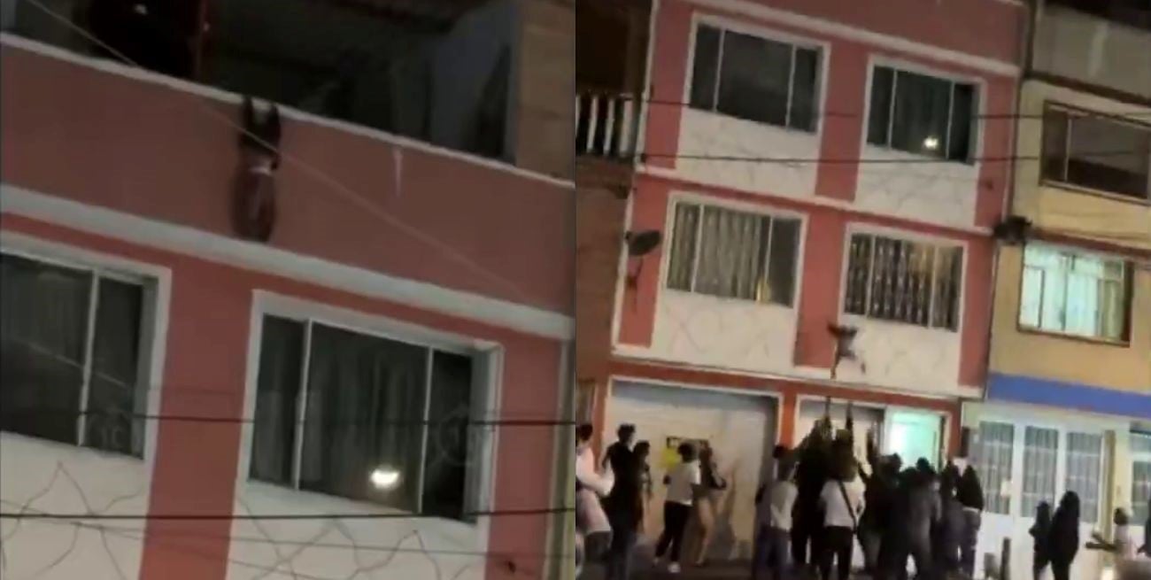 Milagro en Bogotá: vecinos salvaron a un niño de dos años que cayó desde un cuarto piso