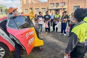 Pilar fortaleció la educación vial con una jornada sobre seguridad infantil y uso de sillitas
