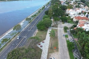 La obra en Avenida 7 Jefes alcanzó un 50 % de avance y continúa transformando el frente costero.