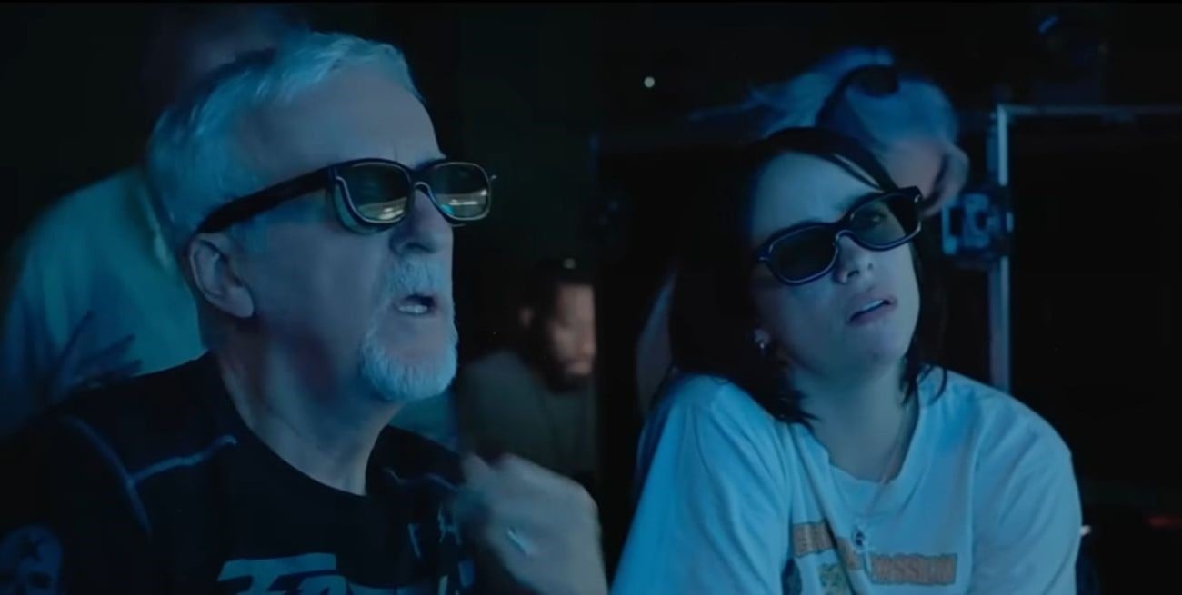 Billie Eilish y James Cameron reinventan el concierto cinematográfico