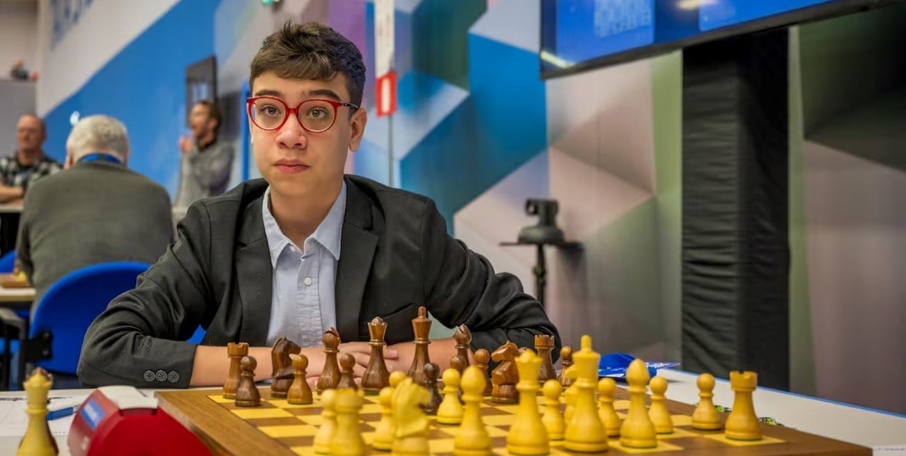 Faustino Oro hizo historia y se convirtió en Gran Maestro a los 12 años
